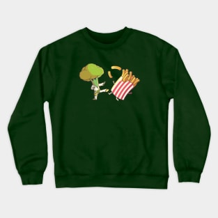 Every Broccoli Was Kung Fu Fighting Crewneck Sweatshirt